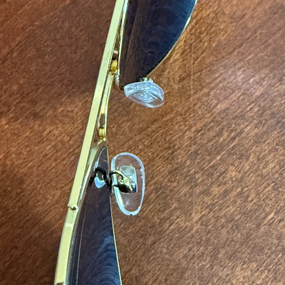 Ray-Ban Aviator RB3025 62mm Gold Frame Blue Mirror Lens Sunglasses Case & Cloth - Picture 14 of 16